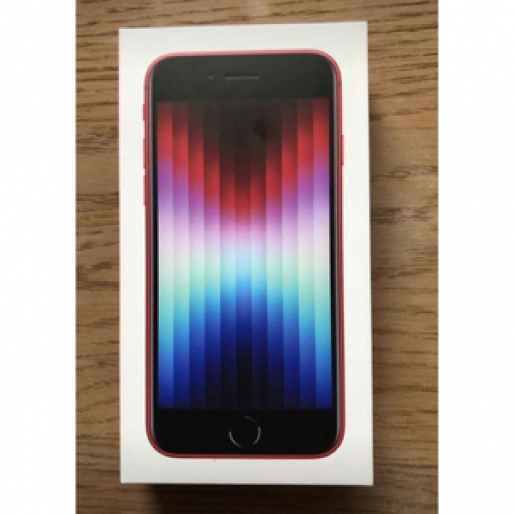 【新品未開封】Apple iPhone SE 第3世代　64GB レッド　赤　