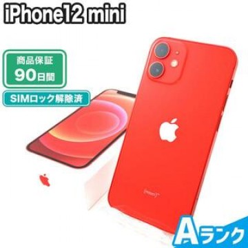iPhone12 mini 128GB プロダクトレッド SoftBank 中古 Aランク 本体【エコたん】