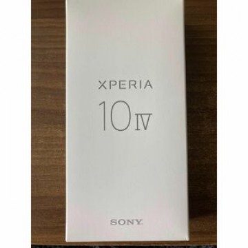 新品　SONY Xperia 10 Ⅳ white　楽天モバイル・SIMフリー