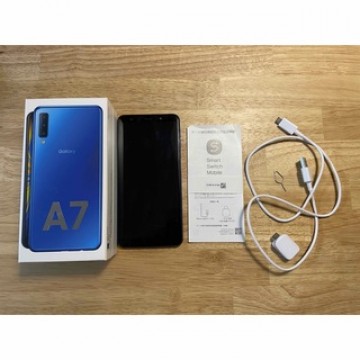 SAMSUNG 　Galaxy A7 　ブルー 　SM-A750C 　64